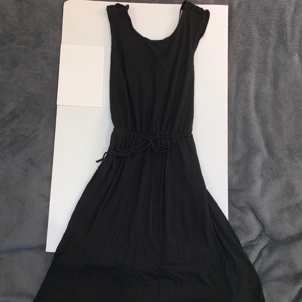 LOFT black jersey dress